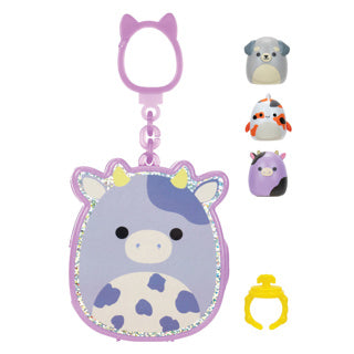 Squishmallows squishalongs sleutelhanger clips assorti | 6 stuks