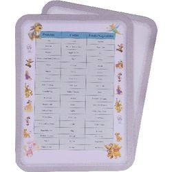 Display panelen djois pvc 242x329mm a4 grijs pak 2 stuks