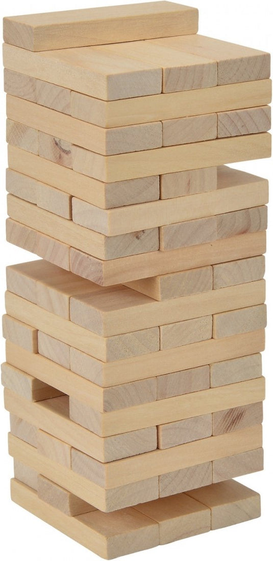Eichhorn houten stapeltoren, 54dlg.