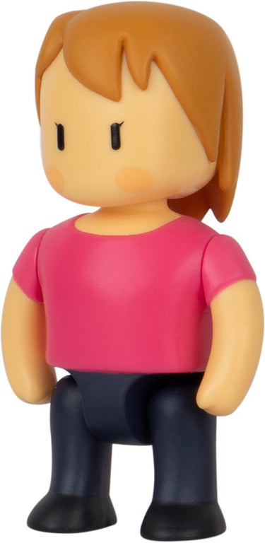 Stumble guys mini actiefiguur - ms. stumble