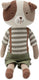 Jollein knuffel - 40x15cm - hond – mick – knuffelpop