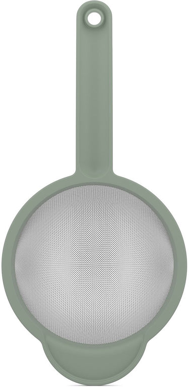 Mepal zeef chef it - 16.7 cm - met handig ophangoog - past in beslagkommen - hittebestendig tot 110°c - vaatwasmachinebestendig - bakspullen - nordic sage