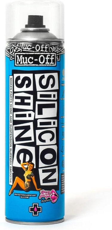 Muc-off silicone shine spray - - fiets - spray - bescherm