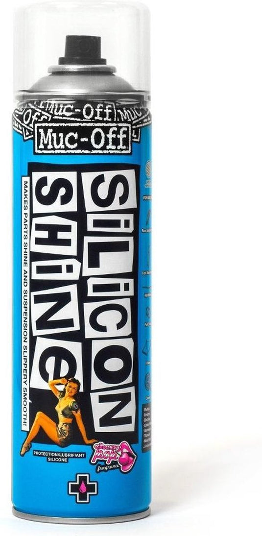 Muc-off silicone shine spray - - fiets - spray - bescherm