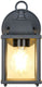 Trio mirande - wandlamp - antraciet - excl. 1x e27 4 w - - buitenverlichting - ip23
