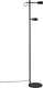 Nordlux clyde-vloerlamp-moodmaker™ 3 step dimmable-zwart