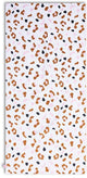 Swim essentials - strandlaken - 135 x 65 cm- handdoek - luipaardprint - 100% katoen - kaki