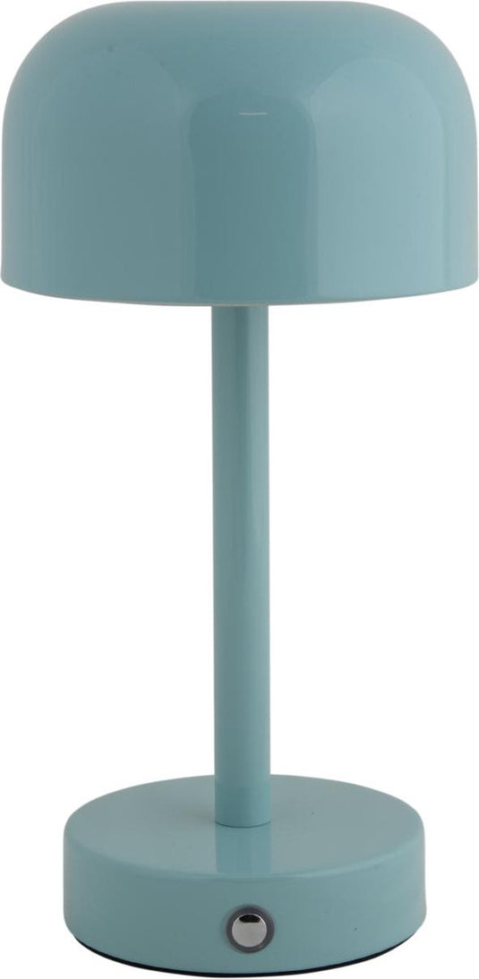 Leitmotiv tafellamp james led - blauw - 12.5x12.5x24.5cm - scandinavisch