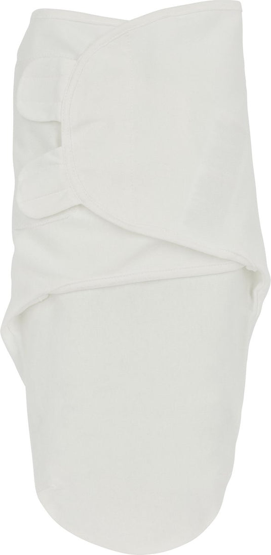 Meyco baby uni swaddle inbakerdoek - offwhite - 0-3 maanden - 1.0 tog