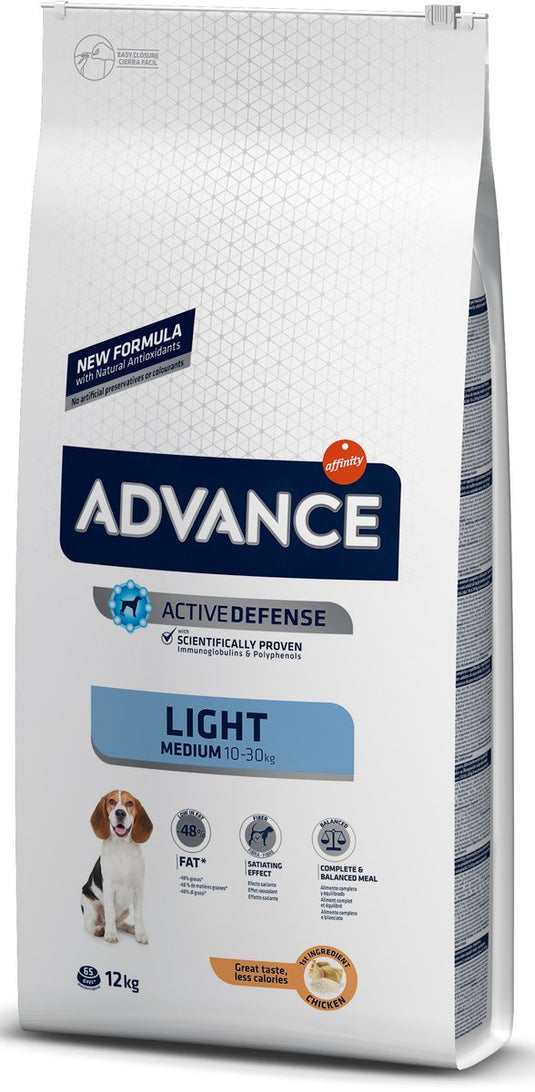Advance - medium light 12 kg hondenvoer