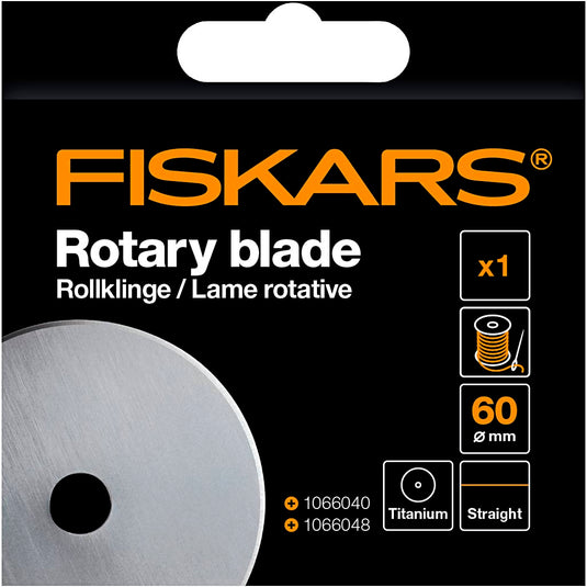 Fiskars rolmes, d 60 mm, 1 stuk