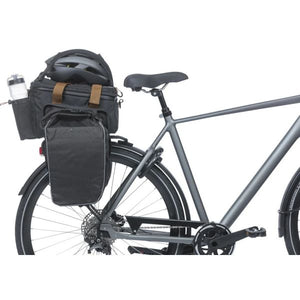 Basil gepäckträgertasche miles xl pro trunkbag miles xl pro mik 2.0 black slate