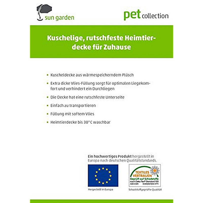 Load image into Gallery viewer, Sun garden malu hondenkleed 120x80x5cm grijs
