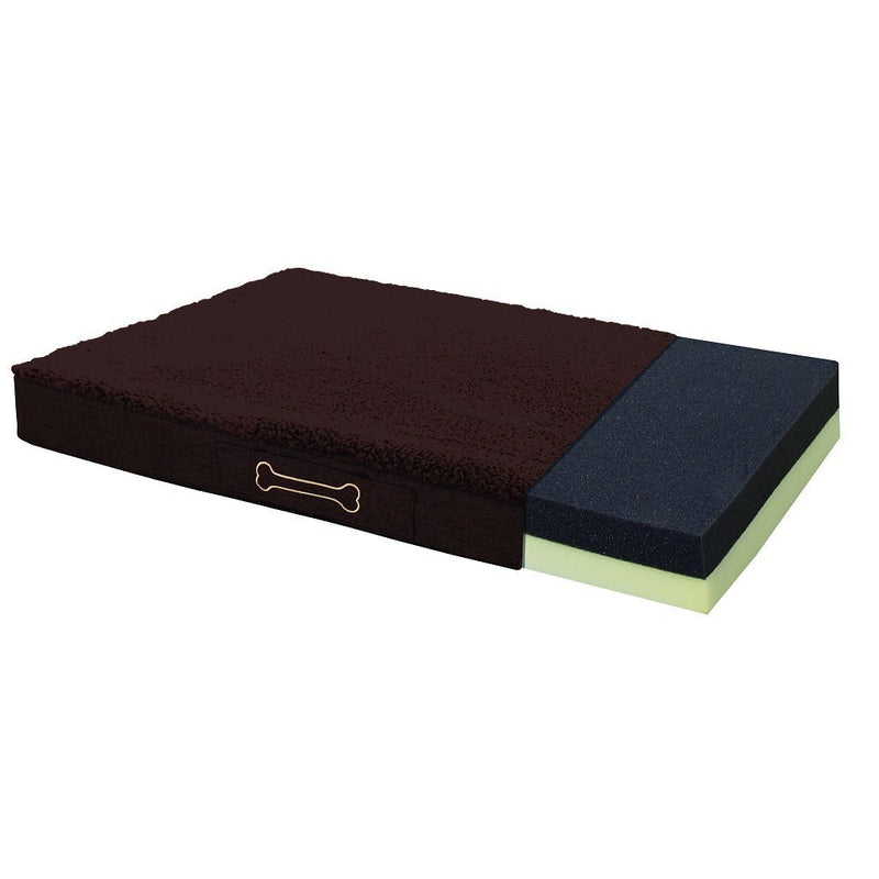 Load image into Gallery viewer, Sun garden buddy orthopedisch hondenkussen 79x60x8cm donkerbruin
