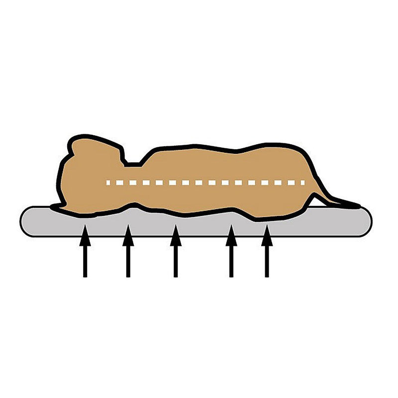 Load image into Gallery viewer, Sun garden buddy orthopedisch hondenkussen 79x60x8cm donkerbruin
