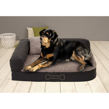 Sun garden pallina orthopedisch hondenkussen 80x60x25cm antraciet grijs
