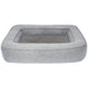 Sun garden popey orthopedisch hondenkussen 100x70x17cm grijs gemeleerd