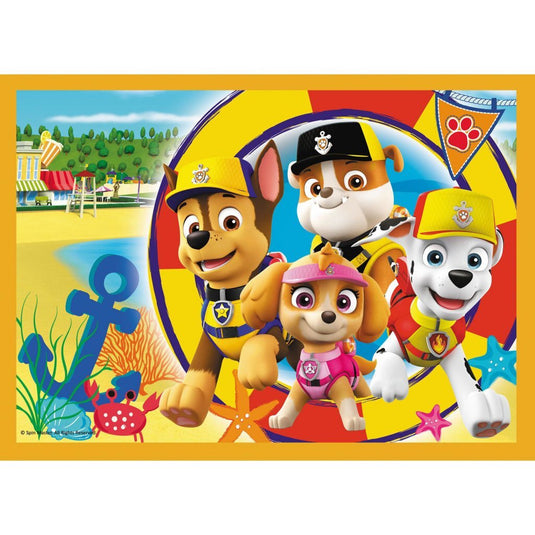 Paw patrol trefl 4in1 puzzel 35-70 stukjes