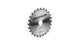 Graphite graphite cirkelzaagblad 165mm asgat 30mm tanden 24 dikte 2,8 vulringen 16 20 25 tct