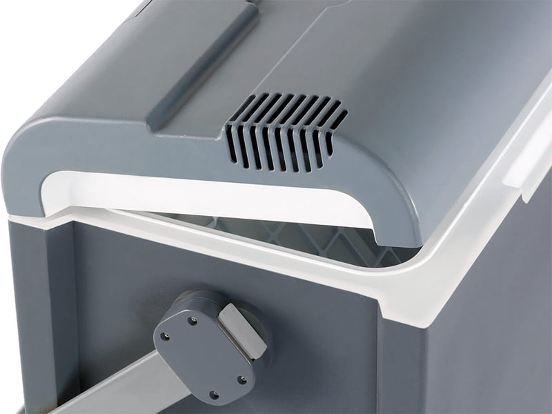 Load image into Gallery viewer, Outwell ecocool slate grey 24 12v 230v koelbox
