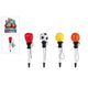 Pen sportbal 18cm 4 assorti