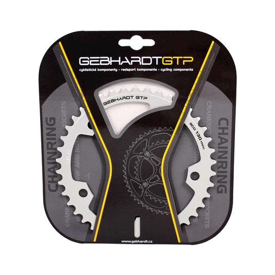 Gebhardt kettingblad 42t 5 gaats 9sp zilver