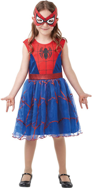 Rubies - spider girl deluxe kostuum (3-4 jaar)