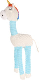 Flamingo - hondenspeelgoed rasha eenhoorn - blauw - 52 x 20.5 x 7.5 cm