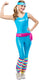 Rubies - exercise barbie jumpsuit - l