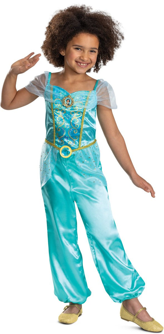 Disguise disney - jasmine kinderenkostuum classic xs (3t-4t)