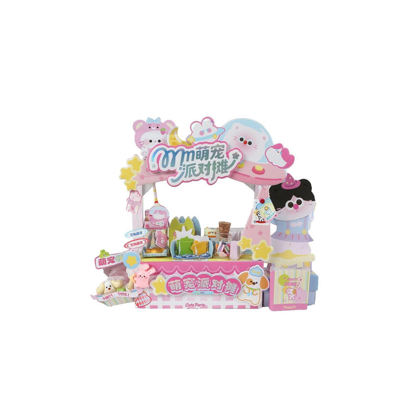 Afbeelding laden in galerijviewer, Kawaii knutselkraampje dierenfeest roze 15,5cm
