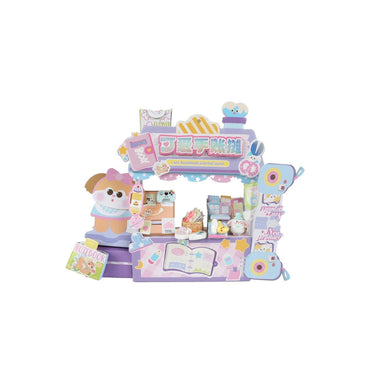 Kawaii knutselkraampje speelgoed paars 15,5cm