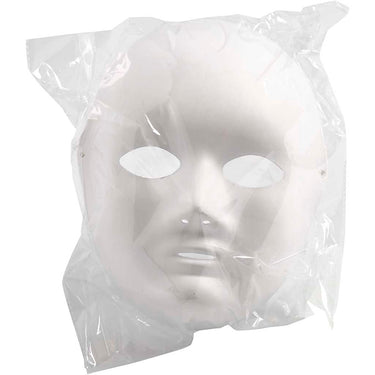 Http: www.cchobby.nl masker-h-22-cm-b-17-cm-wit-1-stuk