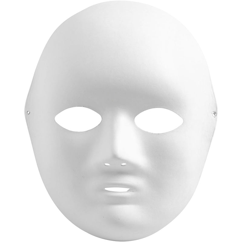 Afbeelding laden in galerijviewer, Https: www.cchobby.nl masker-h-22-cm-b-17-cm-wit-10-stuk-1-doos
