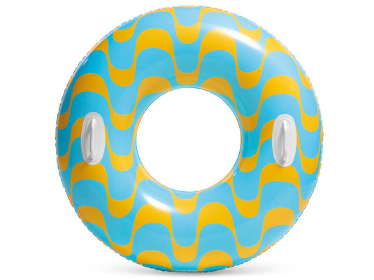 Intex swirly whirly zwemband met handgrepen ø 91cm