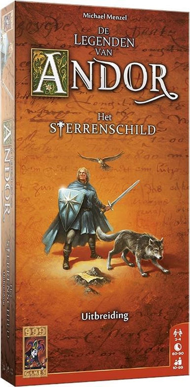 999games 999 games de legenden van andor: het sterrenschild uitbreiding bordspel - coöperatief spel