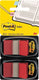 Post-it ® index duo pack rood - 25,4 x 43,2 mm - 50 tabs dispenser