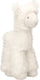 Happy horse lama levi knuffel 27 cm - wit - baby knuffel