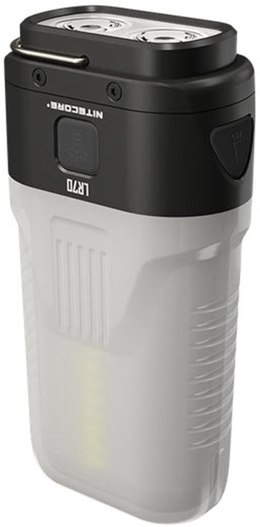 Nitecore nc-lr70 lr70 campinglamp led 3000 lm werkt op een accu 271 g zwart