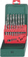 Metabo accessoires metabo toebehoren - boorcassette hss-g 19-delig 627153000