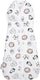 Meyco baby animal cocoon inbakerslaapzak - multicolour - 4-8 maanden - 70cm - 0.3 tog