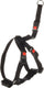 Flamingo hondentuigje auto harnas maat l - zwart 50-70cm