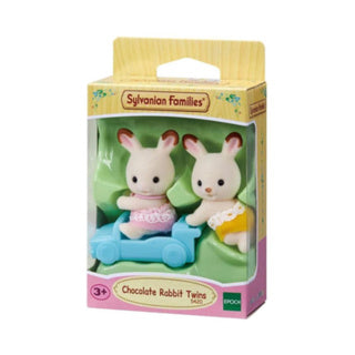 Load image into Gallery viewer, Epoch sylvanian families 5420 tweeling chocoladekonijn
