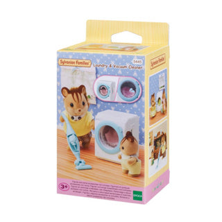 Load image into Gallery viewer, Epoch sylvanian families 5445 wasmachine stofzuiger
