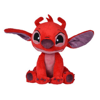 Simba disney - lilo stitch - leroy - 25 cm - pluche - rood - alle leeftijden - knuffel