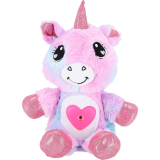 Basic pluche knuffel dier met projector + licht