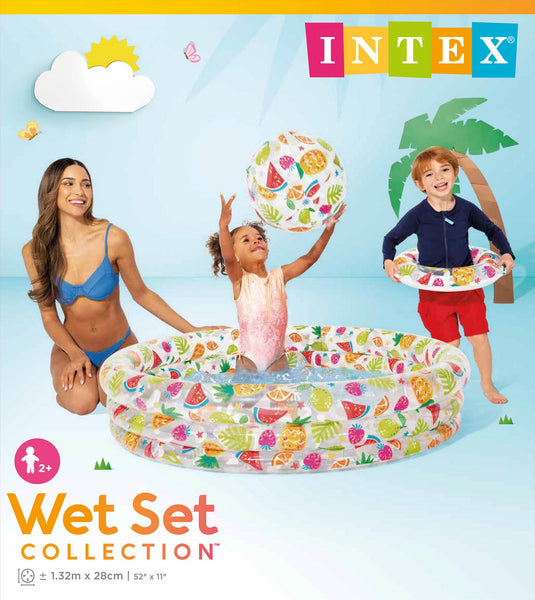 Intex Pineapple zwembad set