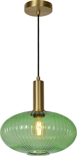 Lucide maloto - hanglamp - ø 30 cm - 1xe27 - groen