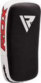 Rdx sports apr-t1 stootkussen - thai kick pad - per stuk - trap kussen - kickboksen - boksen - wit