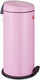 Wesco capboy maxi prullenbak | pedaalemmer | 22 liter | metaal - roze | afvalemmer - made in germany